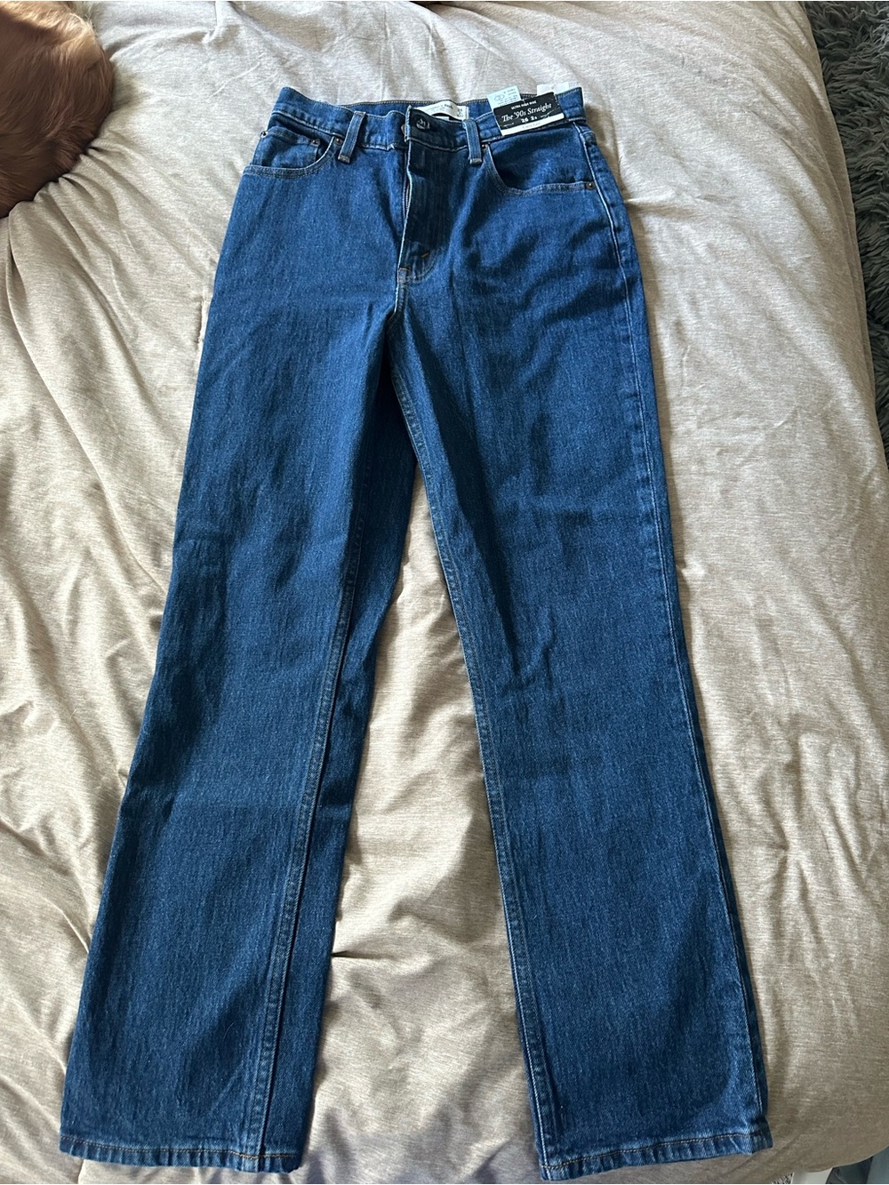 Abercrombie & Fitch 90’s straight ultra high rise jeans - curve love size 2S